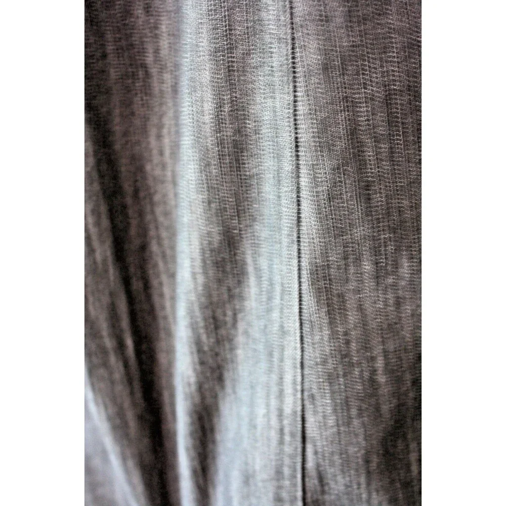 Baby O Skirt Womens sz 6 Black Denim Maxi Long A-Line - Picture 3 of 6